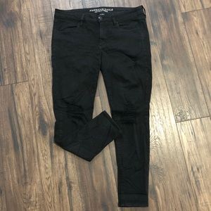 AE black jegging: 12